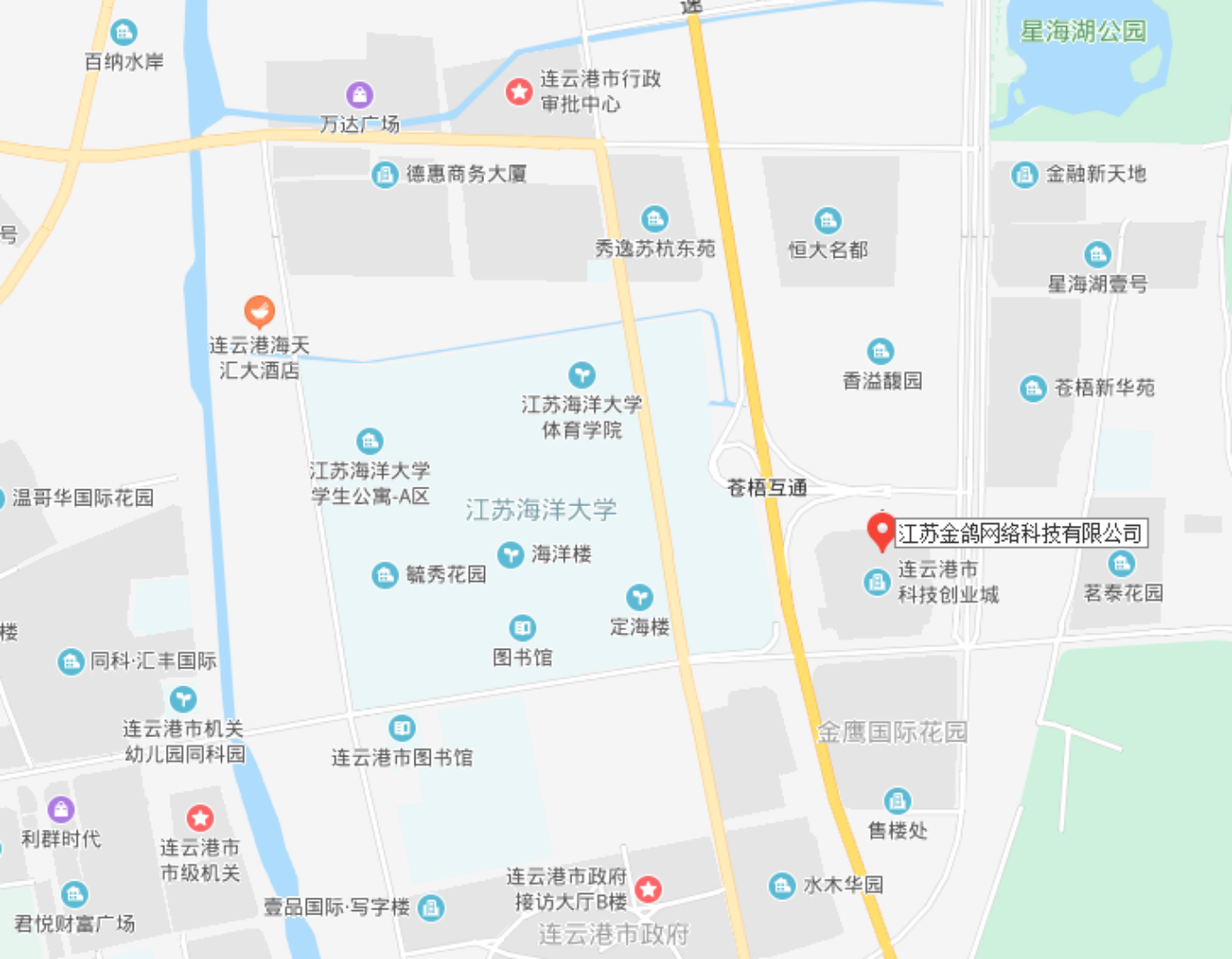 公司地址地图